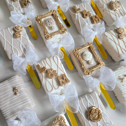 Chocolate Covered Rice Crispy Treats