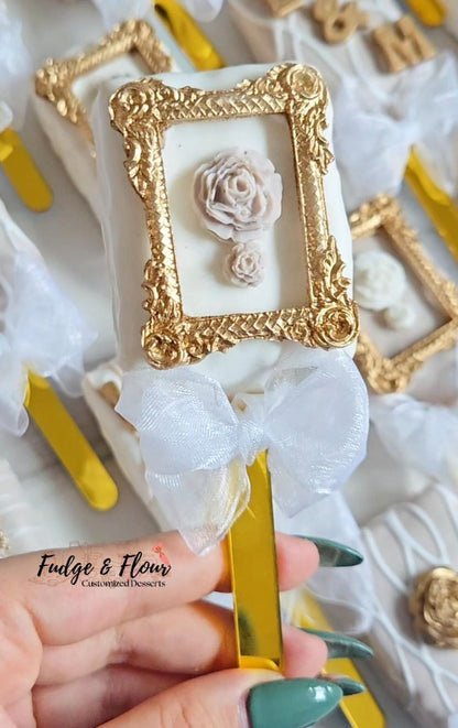 Chocolate Covered Rice Crispy Treats